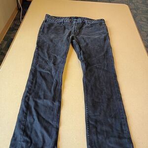 Guess Men's Black Slim Straight Jeans